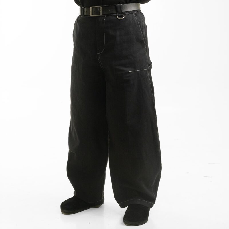 Raw Denim Pants by Bushido Nepal, product view